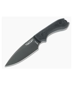 Bradford Guardian3 False Edge GPK Exclusive Black DLC Rex 45 3D Black Micarta Fixed Blade - BK-3FE-101B-REX45 1