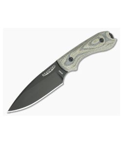 Bradford Guardian3 False Edge DLC M390 3D Camo Micarta Fixed Blade - BK-3FE-109B-M390 1