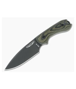 Bradford Guardian3 False Edge GPK Exclusive Black DLC Rex 45 3D Camo Micarta Fixed Blade - BK-3FE-109B-REX45 1