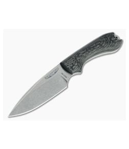 Bradford Guardian3 False Edge GPK Exclusive Stonewashed Rex 45 3D Carbon Fiber Fixed Blade - BK-3FE-114-REX45 1