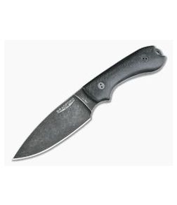 Bradford Knives Guardian3 Full Flat Grind 3D Carbon Fiber Nimbus 3V Fixed Blade Knife - BK-3FH-114N-3V 1