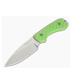 Bradford Guardian3 Sabre Ground Stonewashed M390 Toxic Green G10 Fixed Blade - BK-3S-008-M390 1