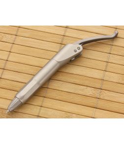 Microtech Siphon Ink Pen Bead-Blast - MT-400-SS-BB 1