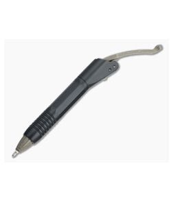 Microtech Siphon II Ink Pen Black Stainless Steel w/ Apocalyptic Bronze 401-SS-BKBZAP - MT-401-SS-BKBZAP 1