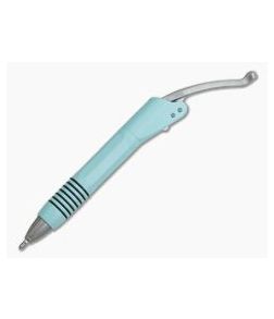 Microtech Siphon II Ink Pen Robin's Egg Blue Stainless Steel 401-SS-RE - MT-401-SS-RE 1