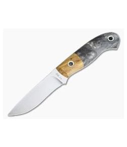 Mike Irie Model 110 Satin CPM-154 Maple Bolstered Buckeye Burl Wood 4045 - CU-4045 1