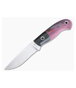 Mike Irie Model 110 Satin CPM-154 G10 Bolstered Purple Spalted Maple Wood 4046 - CU-4046 1