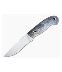 Mike Irie Model 110 Satin CPM-154 Blue Buckeye Burl Wood 4047 - CU-4047 1