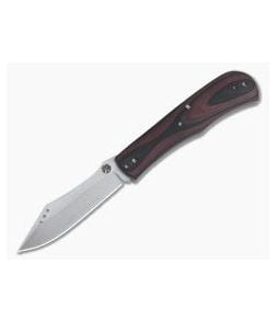 Trash Panda Knives Kit Slip Joint Stonewashed AEB-L Red and Black G10 4049 - CU-4049 1