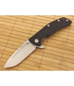 Kizer Cutlery Black G10 & Anodized Titanium Frame Lock VG-10 Flipper - KC-404B 1