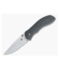 Trash Panda Knives Chaos Titanium Frame Lock Stonewashed CPM-154 Carbon Fiber 4052 - CU-4052 1