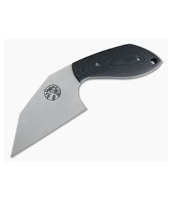 Trash Panda Knives F Off Stonewashed CPM-3V Chisel Ground Fixed Blade Black G10 4056 - CU-4056 1