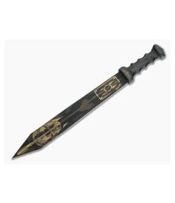 Alan Folts Custom Mini Brutus Gladius 5160 G10 Short Sword - CU-4092 1