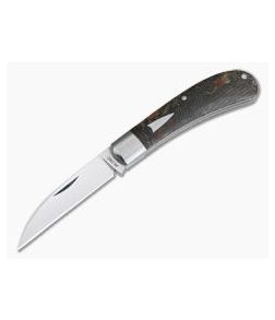 Pepe Jalomo Custom Wharncliffe Trapper Crosscut Rag Micarta CPM154 Slip Joint - CU-4093 1