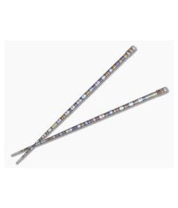 Steve Kelly TiSushi Sticks Flame Anodized Titanium Chopsticks - CU-4098 1