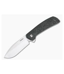 Enrique Pena Custom Toro Bullnose Flipper Marbled Carbon Fiber - CU-4131 1