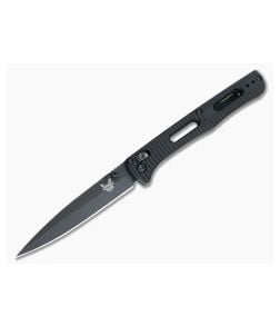 Benchmade 417BK Fact Slim AXIS Lock Black Plain CPM-S30V - BM-417BK 1
