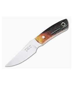 Mike Irie Sport 800 Clip Point Satin CPM-154 Red Jigged Bone 4183 - CU-4183 1