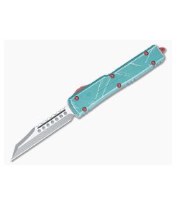 Microtech UTX-70 Warhound Bounty Hunter Green Automatic 419W-10BH - MT-419W-10BH 1