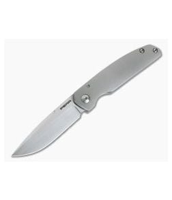 Enrique Pena Custom Serrano Titanium Frame Lock Mokuti Clip Front Flipper 4225 - CU-4225 1