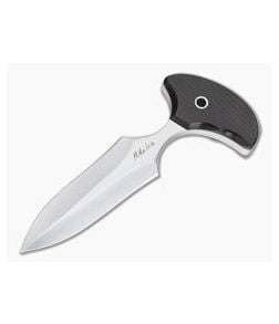 Mike Irie Version 2 Push Dagger CPM-154 Maroon Linen Micarta 4284 - CU-4284 1