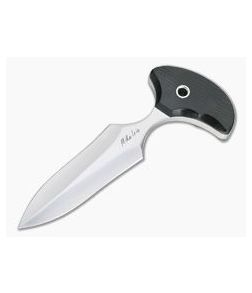 Mike Irie Version 2 Push Dagger CPM-154 Black Linen Micarta 4285 - CU-4285 1