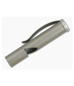 Vargo Titanium Emergency Whistle With Clip - VR-434 1