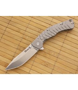 Kizer Cutlery Titanium Frame Lock S35VN Flipper - KC-4443TI1 1