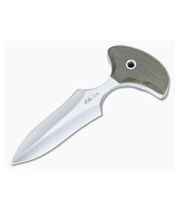 Mike Irie Version 2 Push Dagger CPM-154 Green Micarta 4444 - CU-4444 1