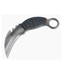 Mick Strider Custom PS Karambit Strike Plate Titanium Carbon Fiber Fixed Blade Knife 4449 - CU-4449 1