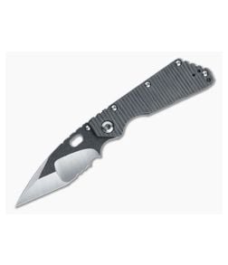 Mick Strider Custom SMF Nightmare Grind Tanto Part Serrated 20CV Flame Anodized Titanium Frame Lock 4450 - CU-4450 1