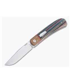 Enrique Pena Custom Front Flipper Trapper Bolstered Navajo Blanket Crosscut G-carta Folder 4458 - CU-4458 1