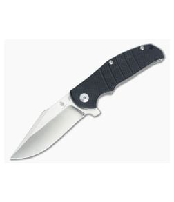 Kizer Cutlery Intrepid Black G10 Flipper Satin VG-10 - KC-4468A1 1