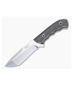 Mike Irie Model 107 Tanto Satin BG42 Red and Black Linen Micarta Tactical Fixed Blade 4517 - CU-4517 1