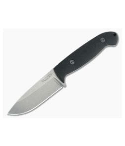 Bradford Guardian4.5 3D Black Canvas Micarta Sabre Ground Stonewashed CPM-3V - BK-45S-101 1