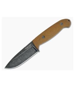 Bradford Guardian4.5 3D Natural Canvas Micarta Sabre Ground Nimbus DLC CPM-3V - BK-45S-104N 1