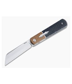 Enrique Pena Custom Barlow Sheepsfoot Bolstered Crosscut Canvas G-Carta Front Flipper 4625 - CU-4625 1
