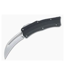 Heretic Custom Roc Prototype Hand Ground Stonewashed Elmax Hawkbill OTF Automatic 4724 - CU-4724 1
