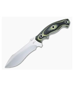 Mike Irie UC-1 Urban Carry Satin CPM-154 Yellow and Black G10 Fixed Blade 4734 - CU-4734 1