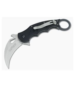 Fox Knives 478 Karambit Black Aluminum Stonewash Blade 478BSW - FK-478BSW 1