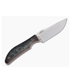Lhotak Designs RL6 Mini Utility Chisel ATI 425 Carbon Snake Juma Fixed Blade 4796 - CU-4796 1