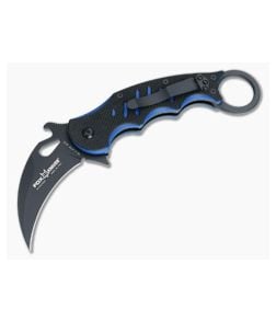 Fox Knives 479 Karambit Black/Blue G10 Black Blade 479BB - FK-479BB 1