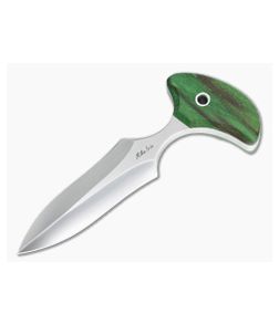 Mike Irie Version 2 Push Dagger CPM-154 Green Maple Fixed Blade 4811 - CU-4811 1