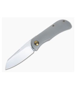 Burger Custom EXK CFL M390 Reverse Tanto Full Titanium Bronze Accents Front Flipper 4847 - CU-4847 1