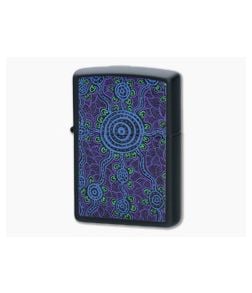 Zippo Windproof Lighter John Smith Gumbula Black Light Design 48625 - ZI-48625 1