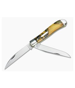Tidioute Cutlery #48 Improved Trapper Tiger Eye Acrylic - GEC-488217-TEA 1