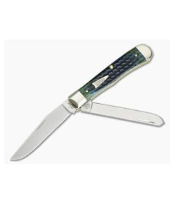 Case Trapper Burnt Indigo Bone Corn Cob Jig Trapper 49224 - CA-49224 1