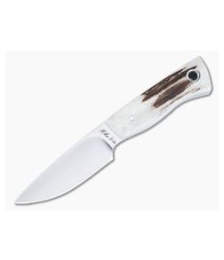 Mike Irie Small Stag Belt Knife ATS-34 - CU-4930 1
