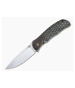 John W. Smith Custom Fusion Folding Knife Gold Dark Matter 4994 - CU-4994 1
