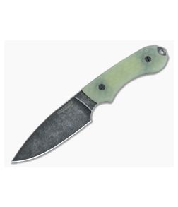 Bradford Knives Guardian4 PHT Flat Grind Ghost G10 Nimbus 3V - BK-4FH-007N-3V 1